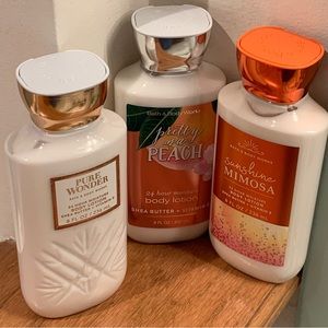 bath & body works lotion trio